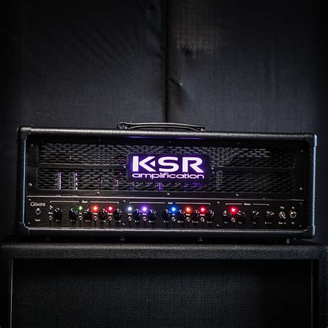 ksr gemini|KSR Gemini 100 Amp Head w/ LED Metal Field Panel。